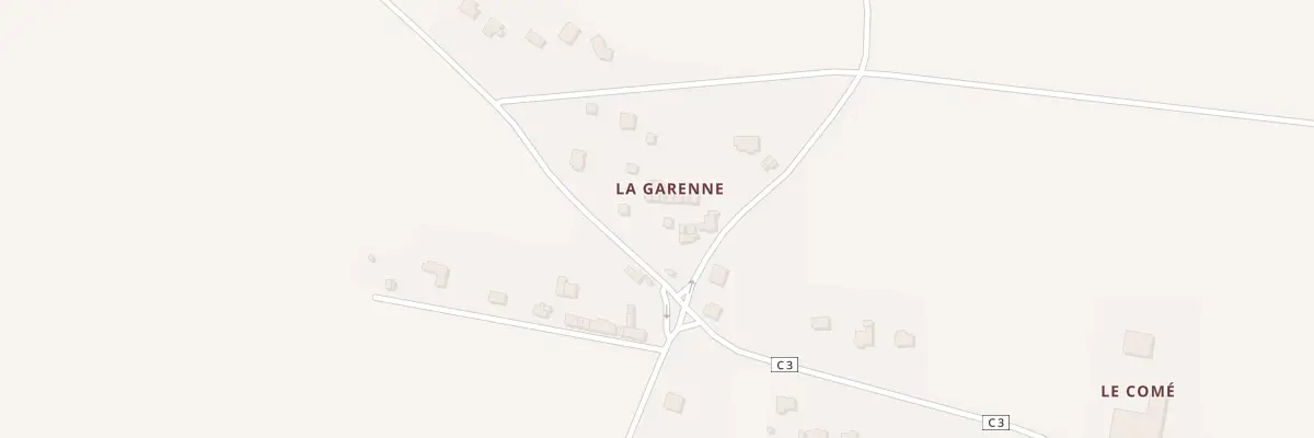 Plan du 14 La Garenne à Théhillac