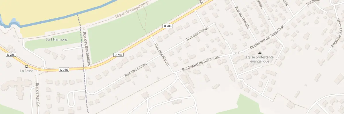 Plan du 155 Rue des Dunes à Saint-Lunaire