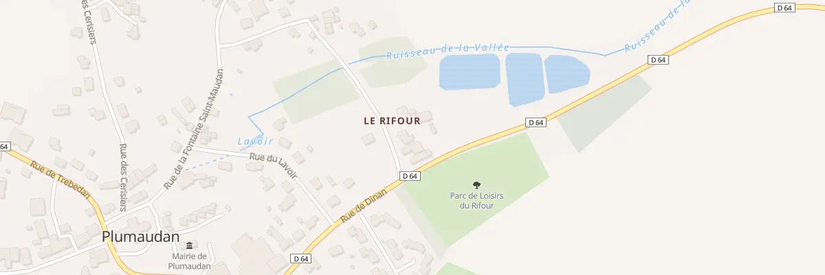 Plan du 6 Le Rifour à Plumaudan