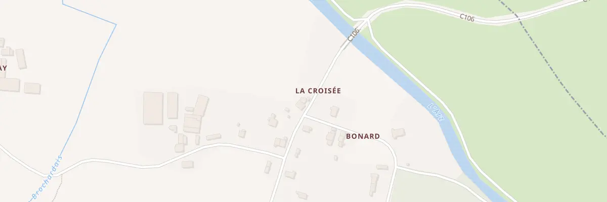 Plan du 3 La Croisée à Saint-Jean-la-Poterie