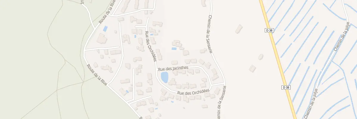 Plan du 15 Rue des jacinthes à La Barre-de-Monts