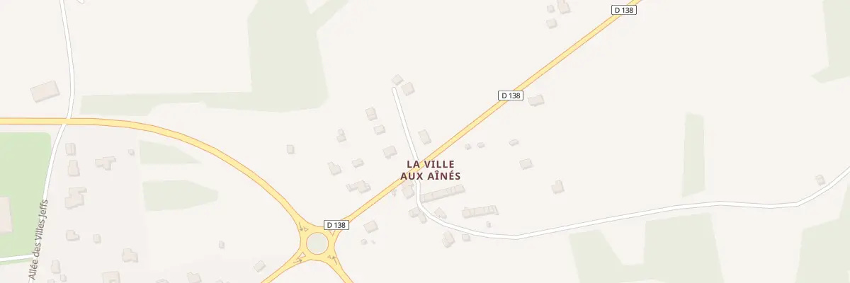 Plan du 11 La Ville aux Aines à La Gacilly
