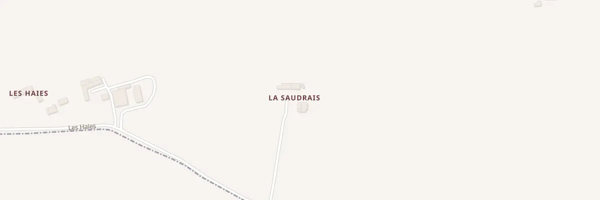 Plan du 5071 La Saudrais à La Chapelle-Blanche