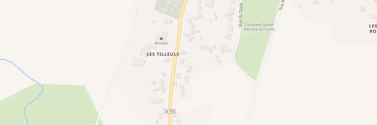 Plan du 25 Rue des Tilleuls à Guer