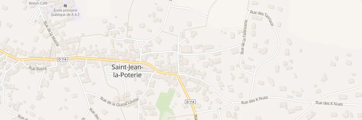 Plan du 6 Rue de la Bourdonnais à Saint-Jean-la-Poterie