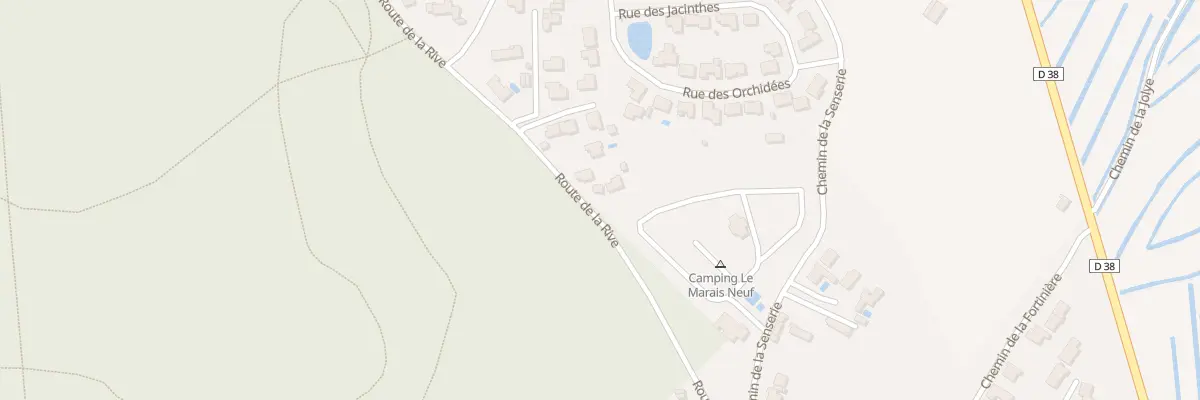 Plan du 127 Rte de la Rive à La Barre-de-Monts