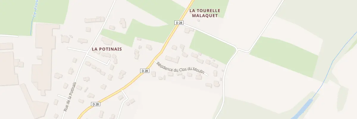 Plan du 5142B Les Moulins à Languenan