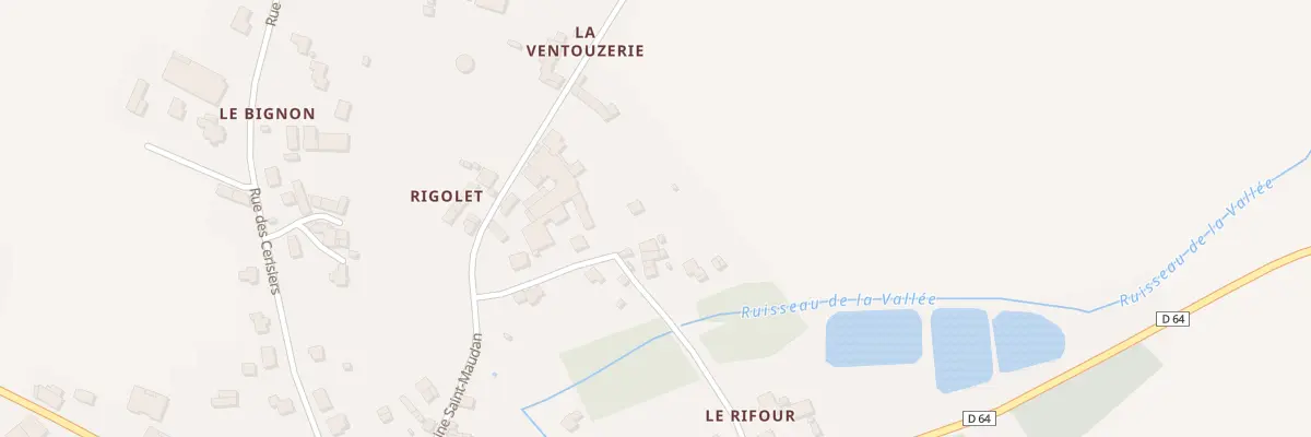 Plan du 18 Mirette à Plumaudan