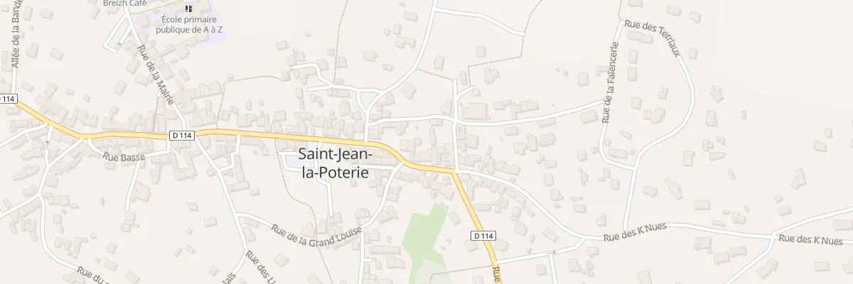Plan du 5248 Rue des Potières à Saint-Jean-la-Poterie