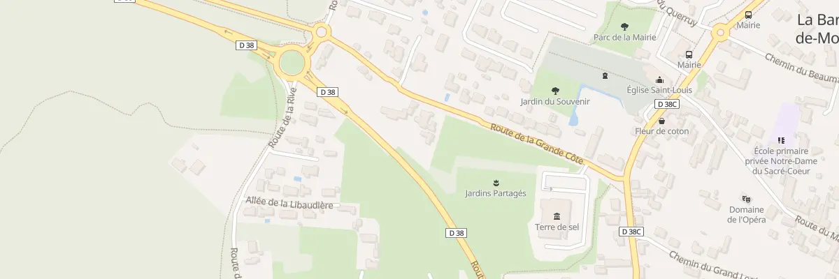 Plan du 13 Rte de la Grande Côte à La Barre-de-Monts