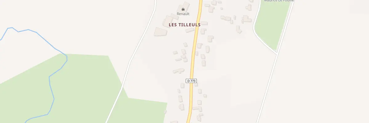 Plan du 16 Rue des Tilleuls à Guer