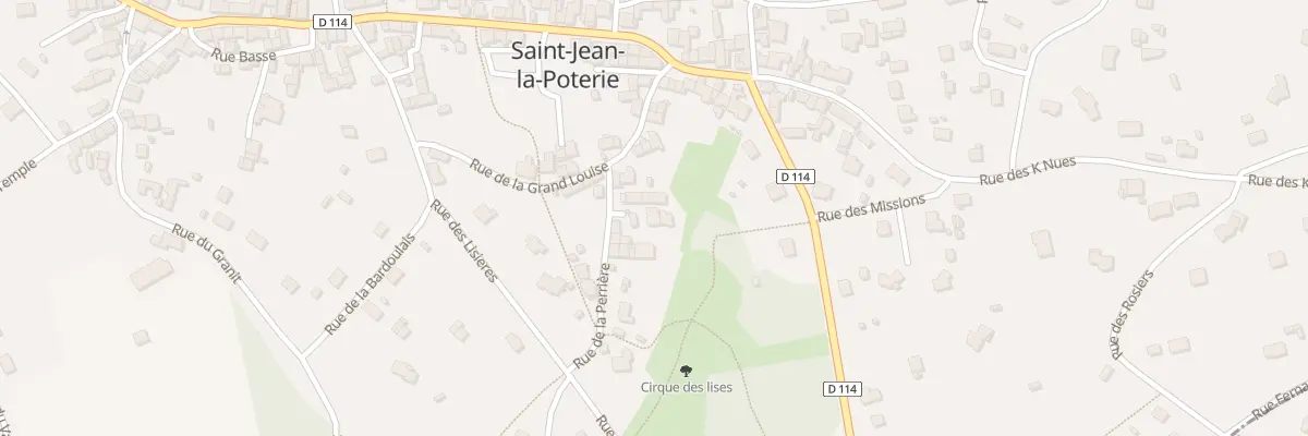 Plan du 9 Rue de la Perrière à Saint-Jean-la-Poterie