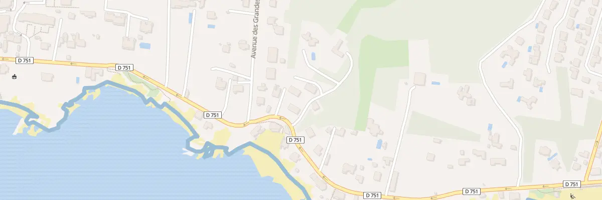 Plan du 37 Bd de l’Ocean Sainte Marie à Pornic