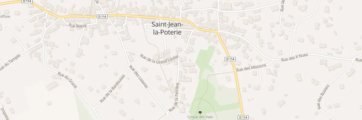 Plan du 1 Rue de la Perrière à Saint-Jean-la-Poterie