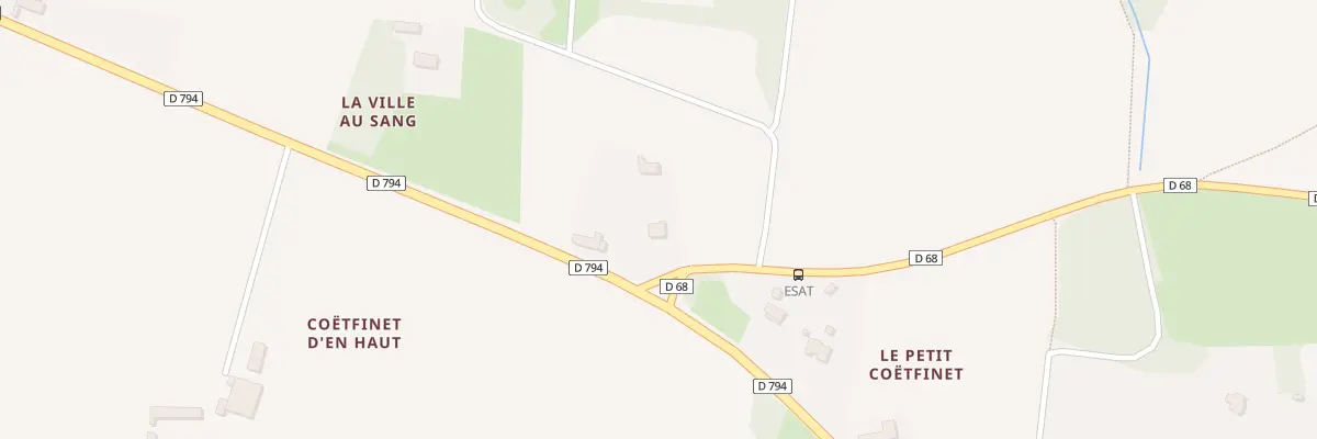 Plan du 5234 La Ville au Sang à Corseul