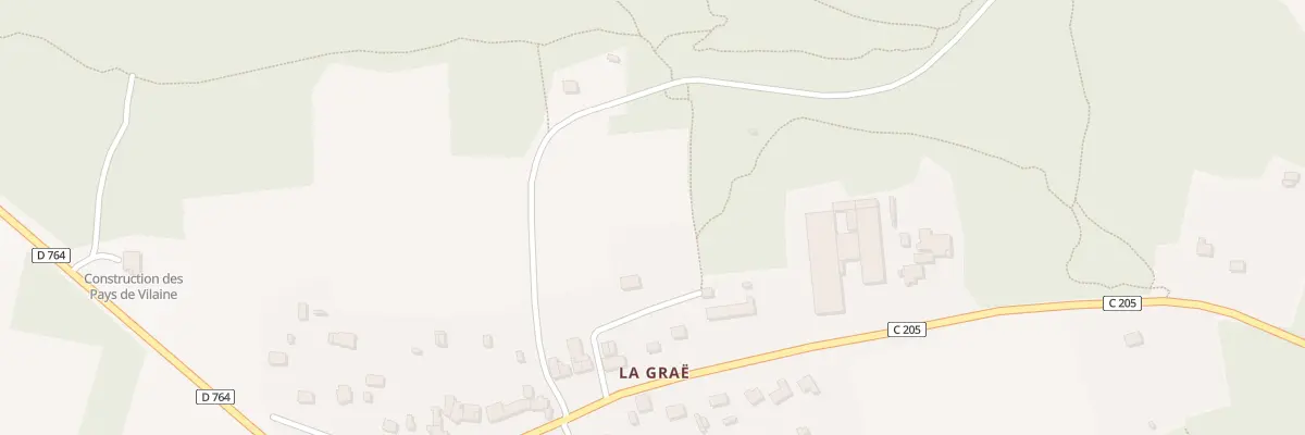 Plan du 5341 La Grae à Saint-Perreux