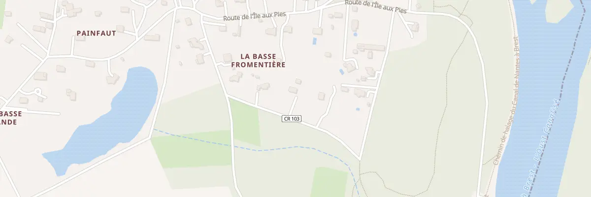 Plan du 11 La Basse Fromentière à Saint-Vincent-sur-Oust