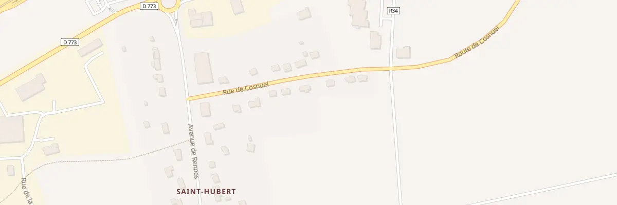 Plan du 12 Rue de Cosnuel à Guer
