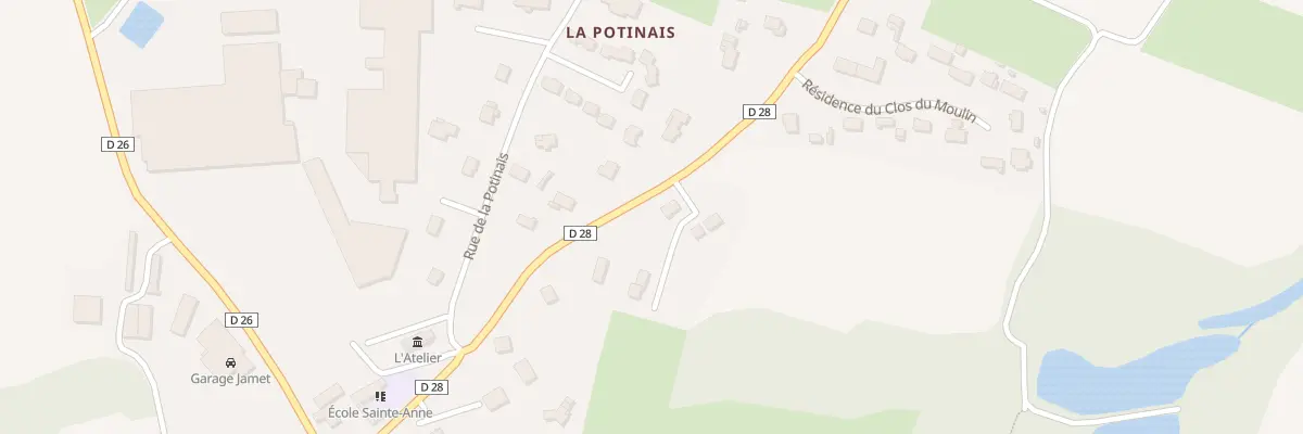 Plan du 2 Le Clos Marin à Languenan