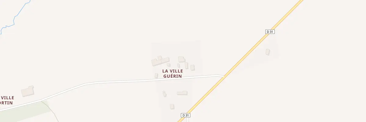 Plan du 2 La Ville Guérin à Saint-Malon-sur-Mel