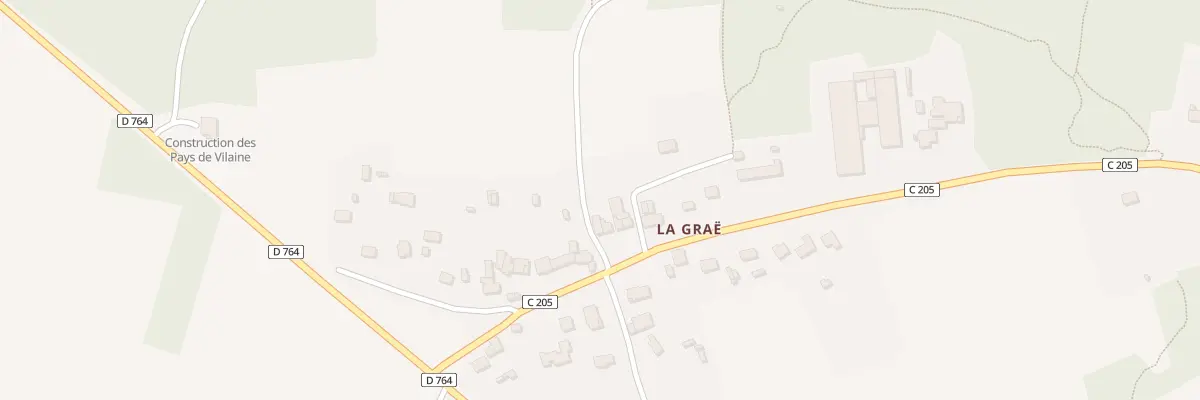 Plan du 24 La Grae à Saint-Perreux