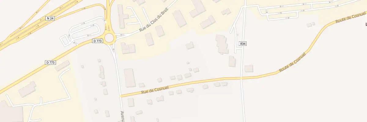 Plan du 11 Rue de Cosnuel à Guer