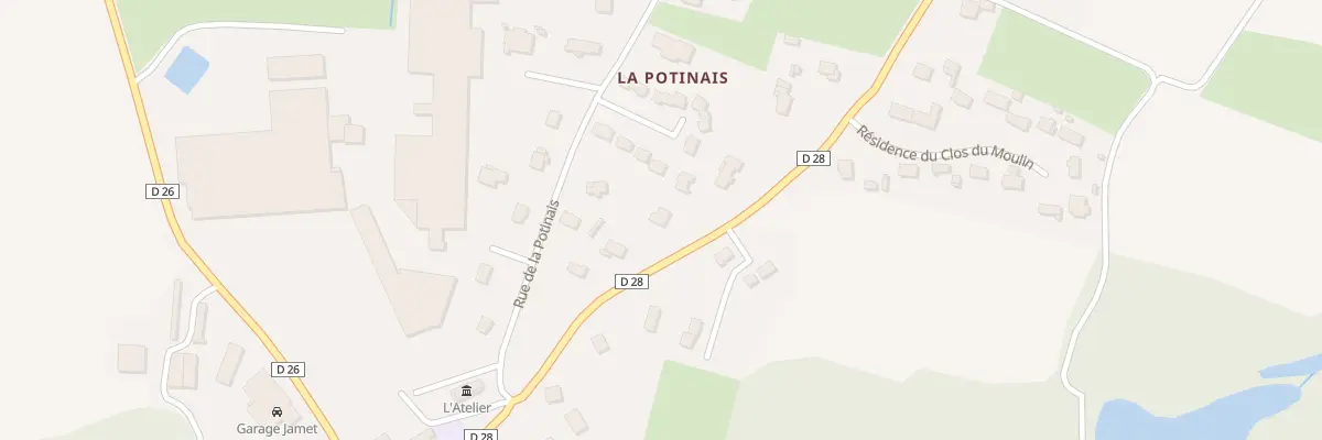 Plan du 5336 Le Bourg à Languenan
