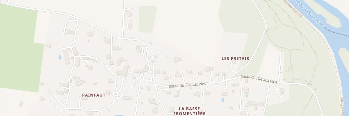 Plan du 49B Painfaut à Saint-Vincent-sur-Oust