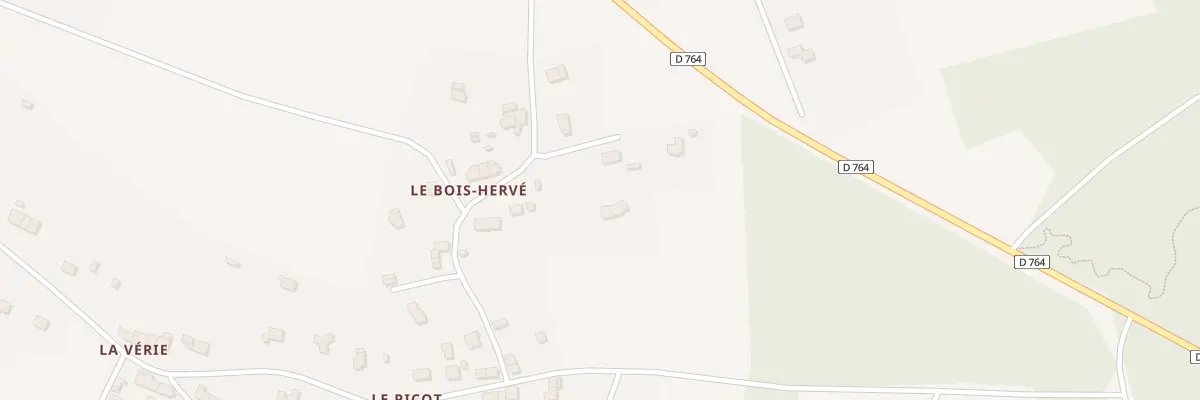 Plan du 5482 Le Bois Herve à Saint-Perreux