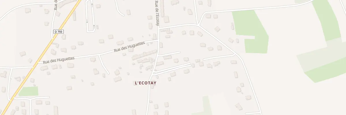 Plan du 30B Rue de l’Ecotay à Brusvily