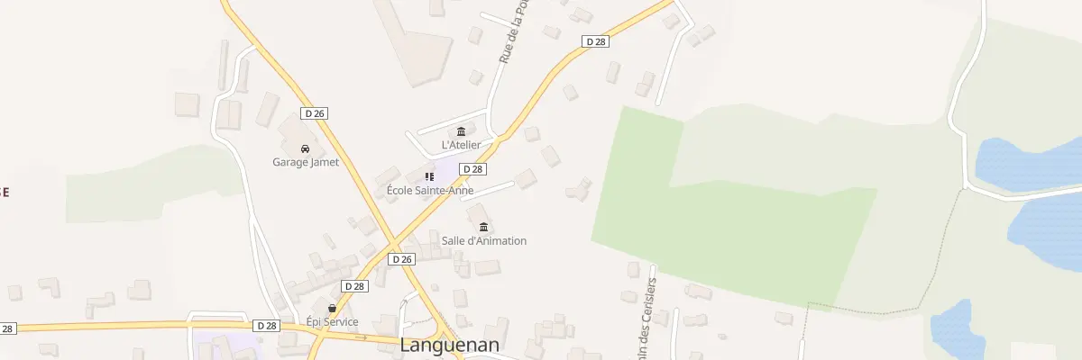 Plan du 4 Rue du Frémur à Languenan