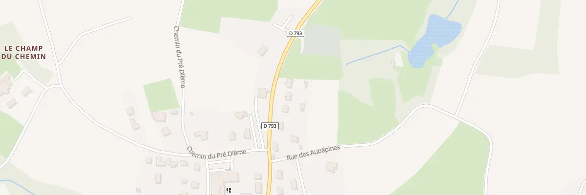 Plan du 15 Rue de Dinan à Brusvily