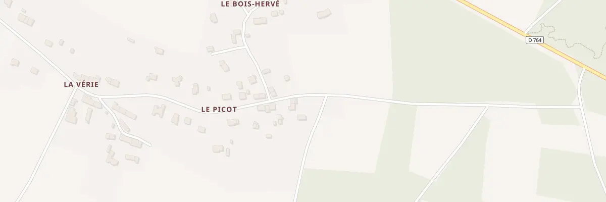 Plan du 3 Le Picot à Saint-Perreux