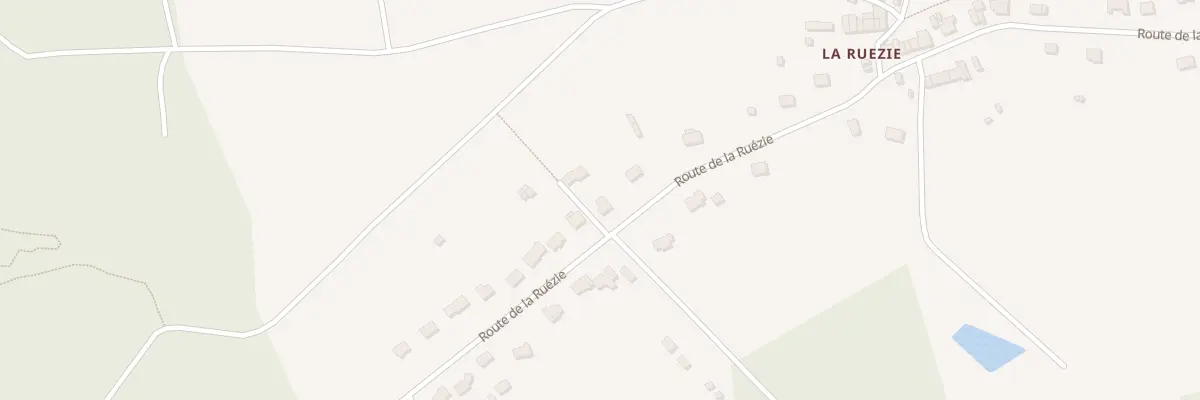 Plan du 42 Rte de la Ruézie à Guer