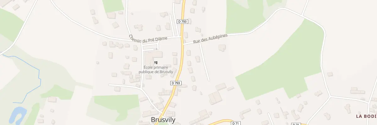 Plan du 7C Rue de Dinan à Brusvily