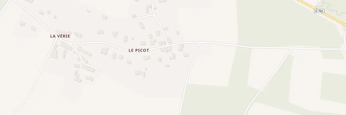 Plan du 5251 Le Picot à Saint-Perreux