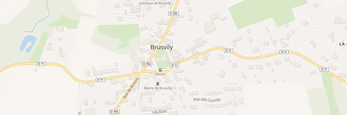 Plan du 5039 Le Bourg à Brusvily