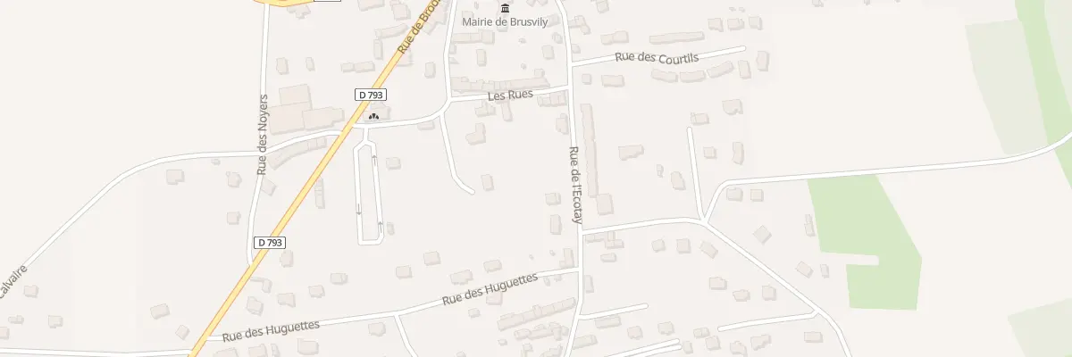 Plan du 11B Rue de l’Ecotay à Brusvily