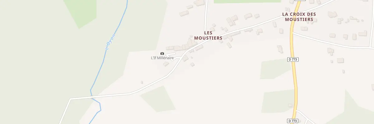 Plan du 23 Les Moustiers à Guer