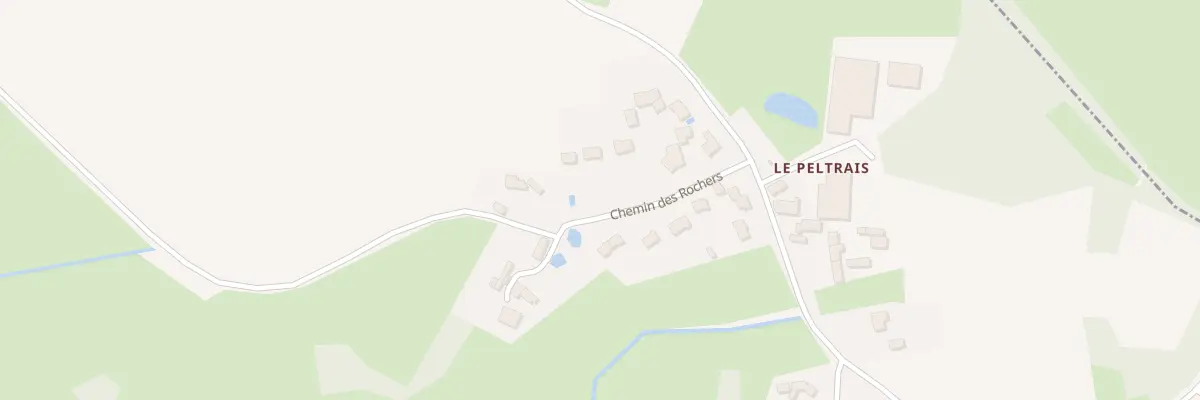 Plan du 5934 La Peltrais à Crossac