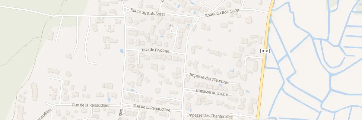 Plan du 18 Rue des Pivoines à Notre-Dame-de-Monts