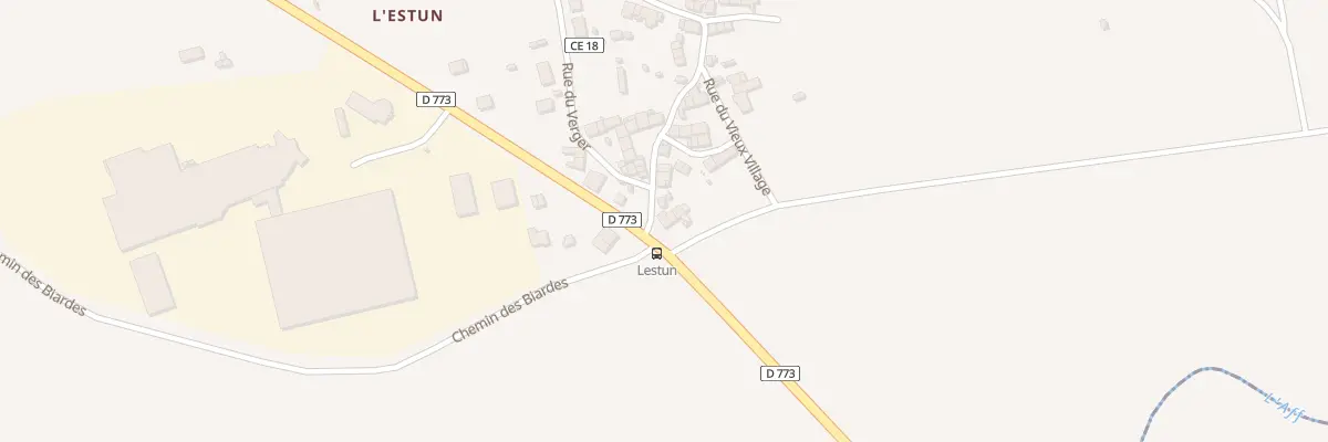 Plan du 2 Rue des Cours à Cournon