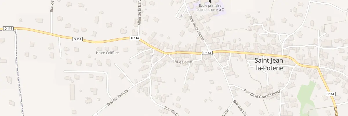 Plan du 15 Rue du Calvaire à Saint-Jean-la-Poterie