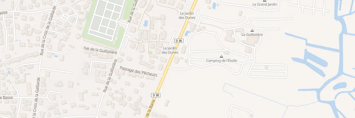 Plan du 36 Rue de la Barre à Notre-Dame-de-Monts