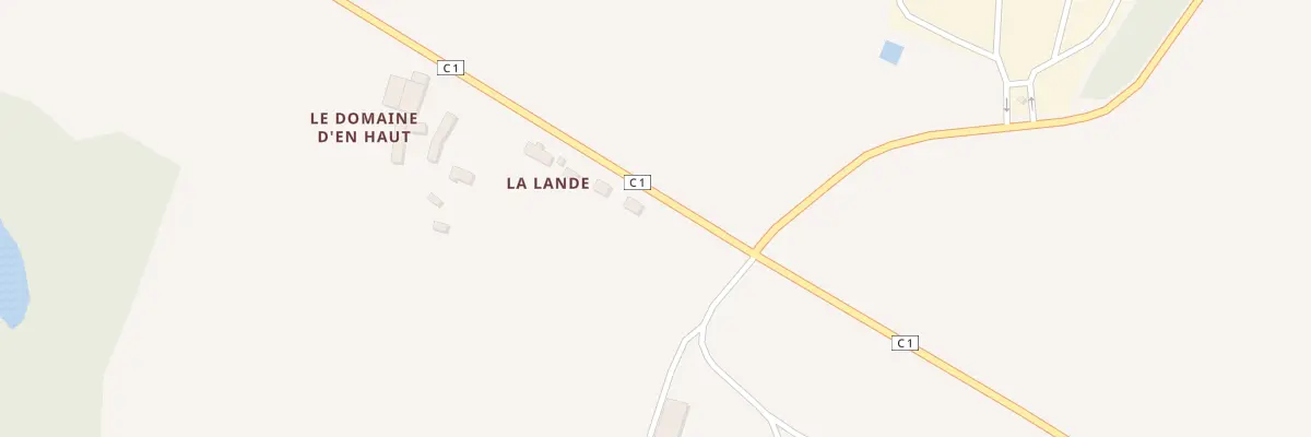 Plan du 5433 La Lande à Rieux