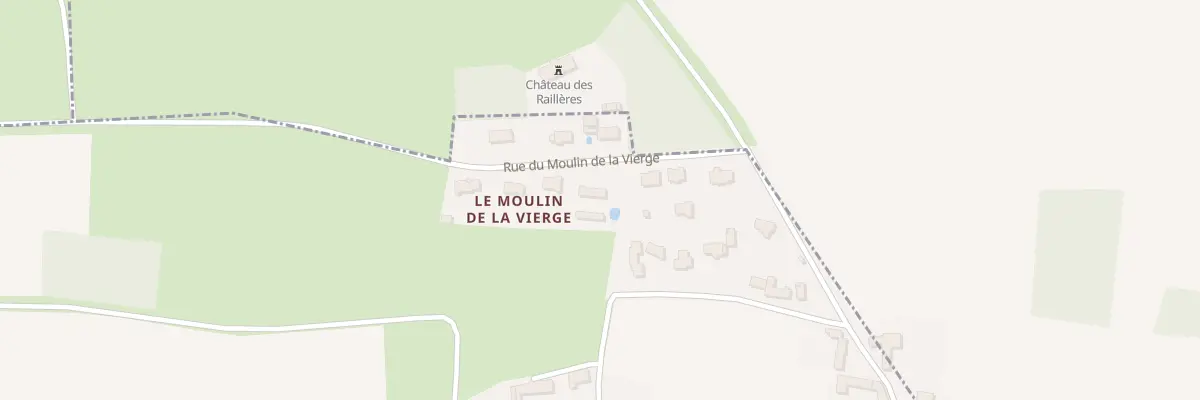 Plan du 9 Rue du Moulin de la Vierge à Saint-Michel-Chef-Chef