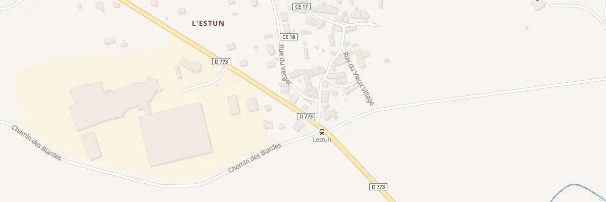 Plan du 5040 Lestun à Cournon