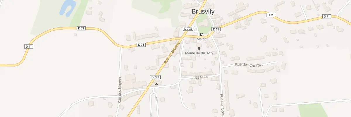 Plan du 4 Rue de Broons à Brusvily
