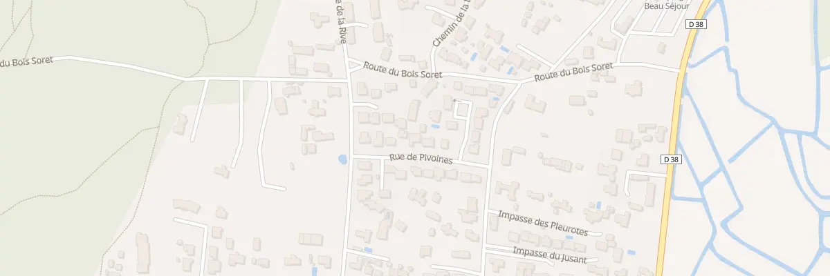 Plan du 9 Rue des Pivoines à Notre-Dame-de-Monts