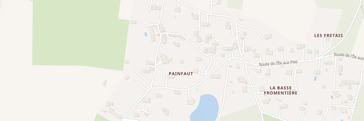Plan du 8 Painfaut à Saint-Vincent-sur-Oust